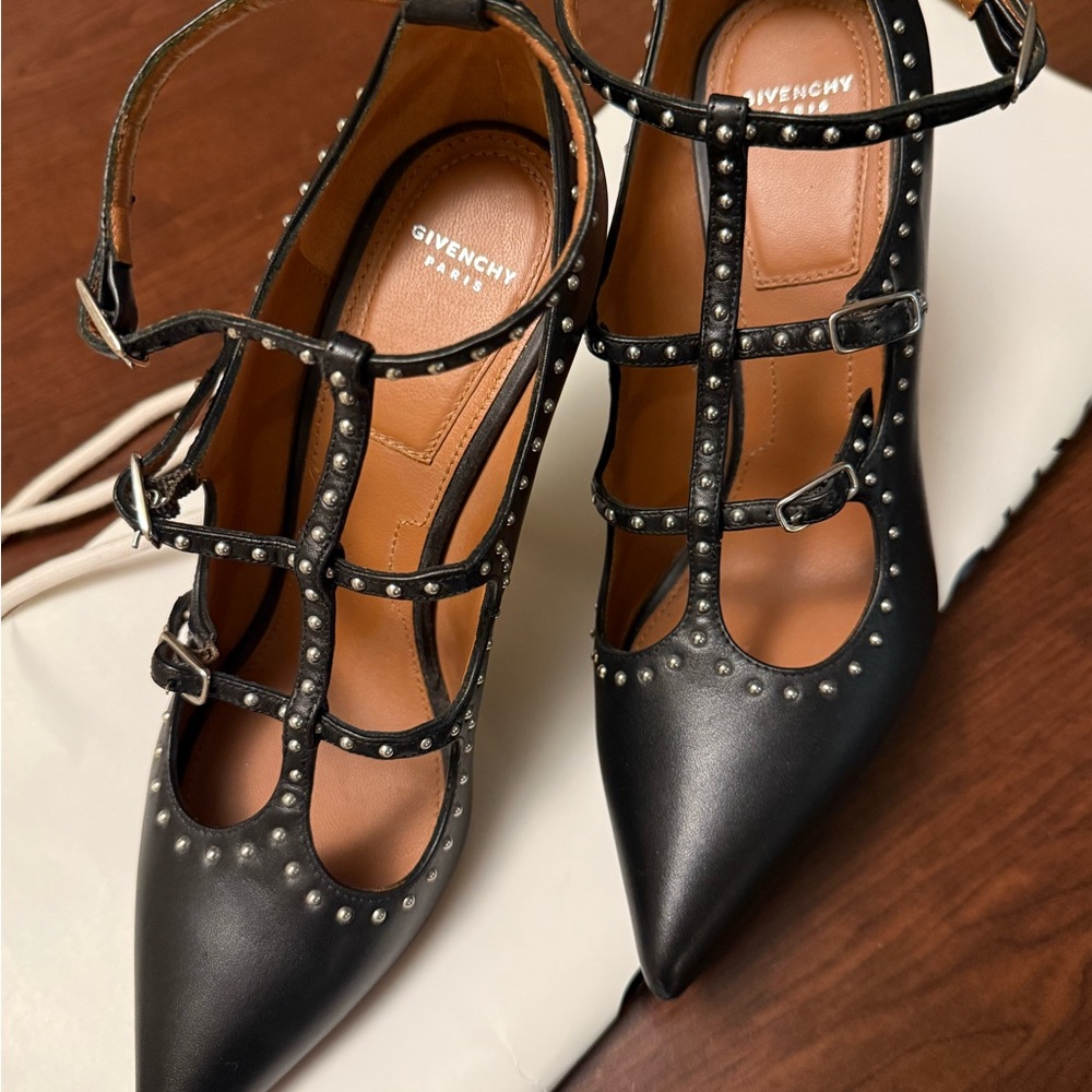 Givenchy Studded Black Heels - Picture 8 of 8